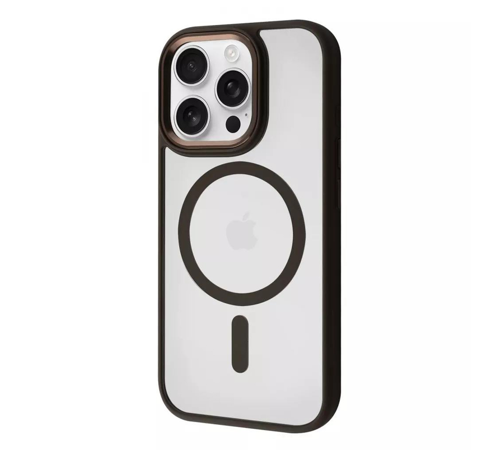 Чехол для Apple iPhone 16 Pro Max WAVE Magnetic Ring Desert Titanium